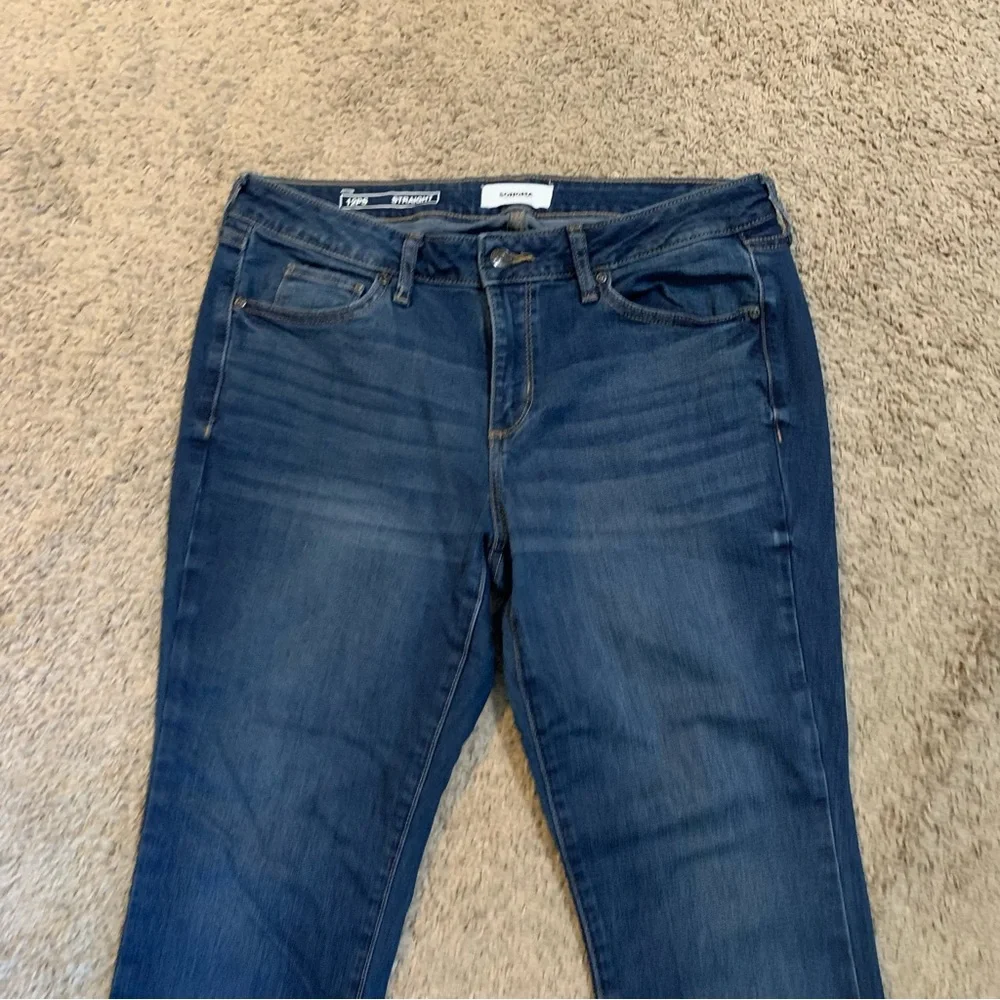 Sonoma Straight Jeans 12PS Petite Short - Picture 2 of 6